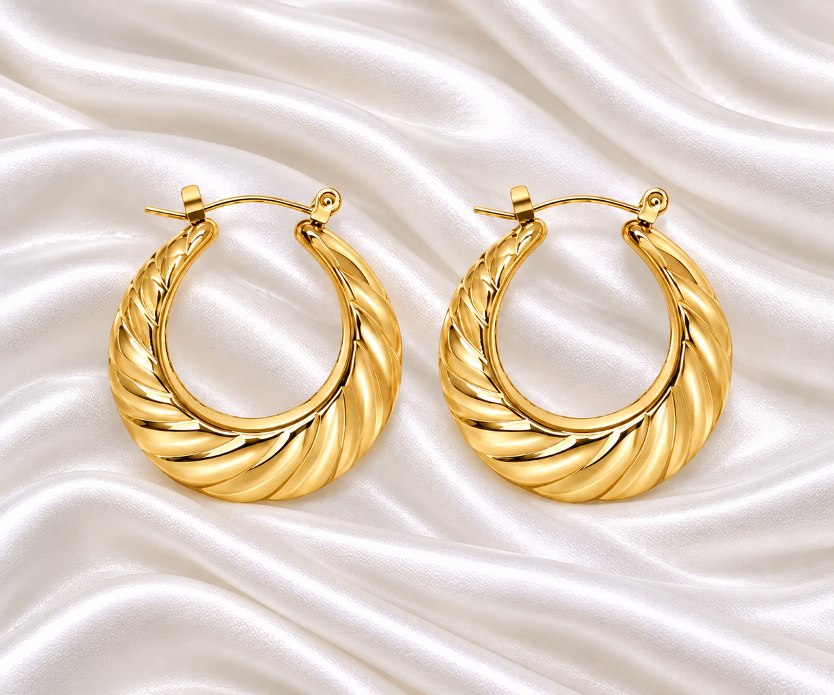 Maïssa earrings - 18k Gold Plated