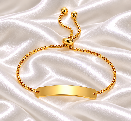 KIDS BRACELETS | 18k Gold plated Personalized Name Bracelets