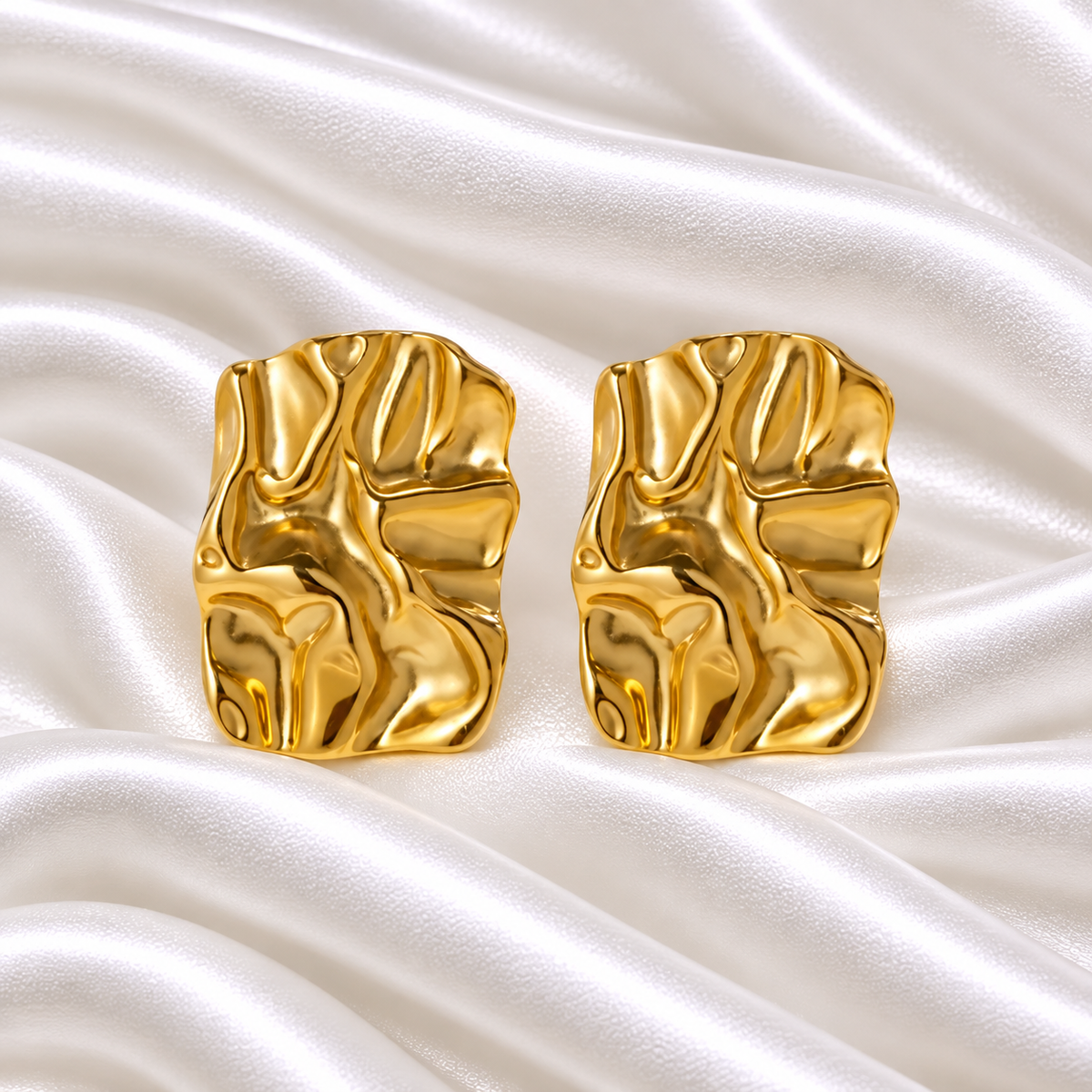 Malika Earrings - 18K Gold Plated