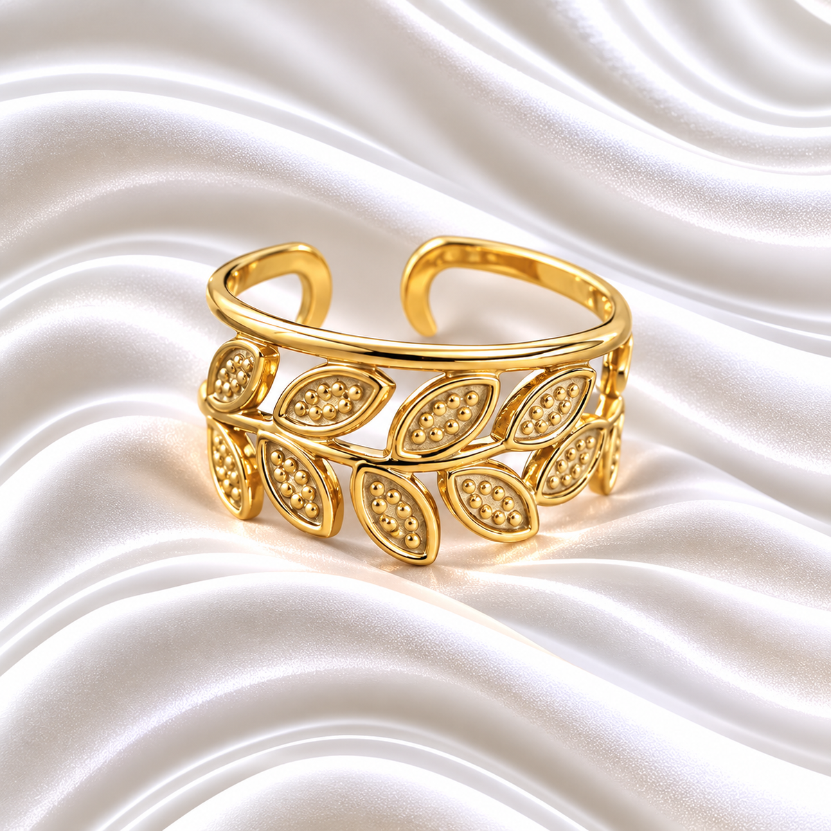 Ladan Ring - 18k Gold Plated