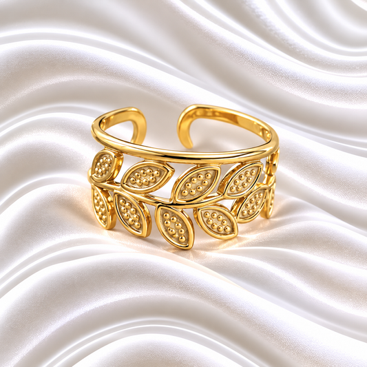 Ladan Ring - 18k Gold Plated
