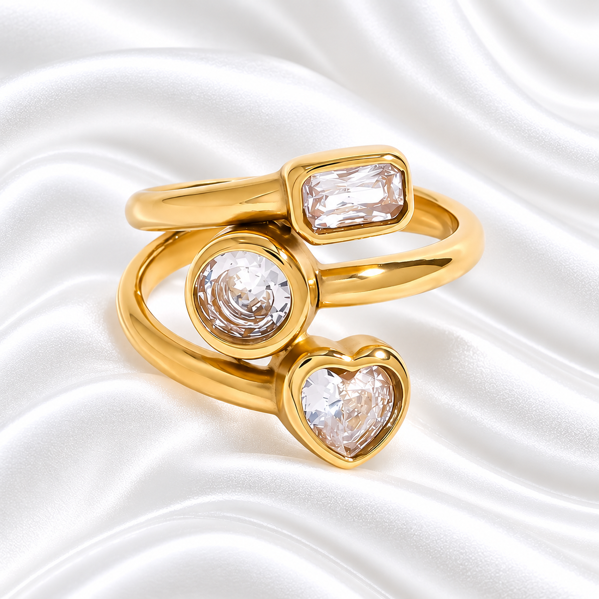 Taliso Ring- 18K Gold Plated