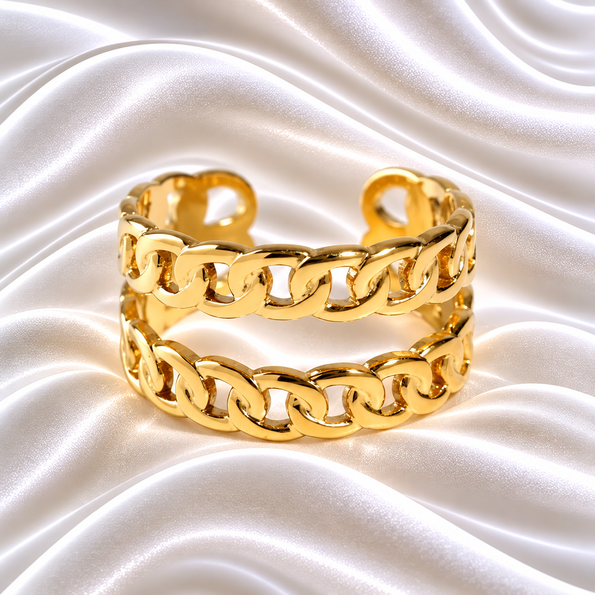 Nastexo Ring - 18k Gold Plated