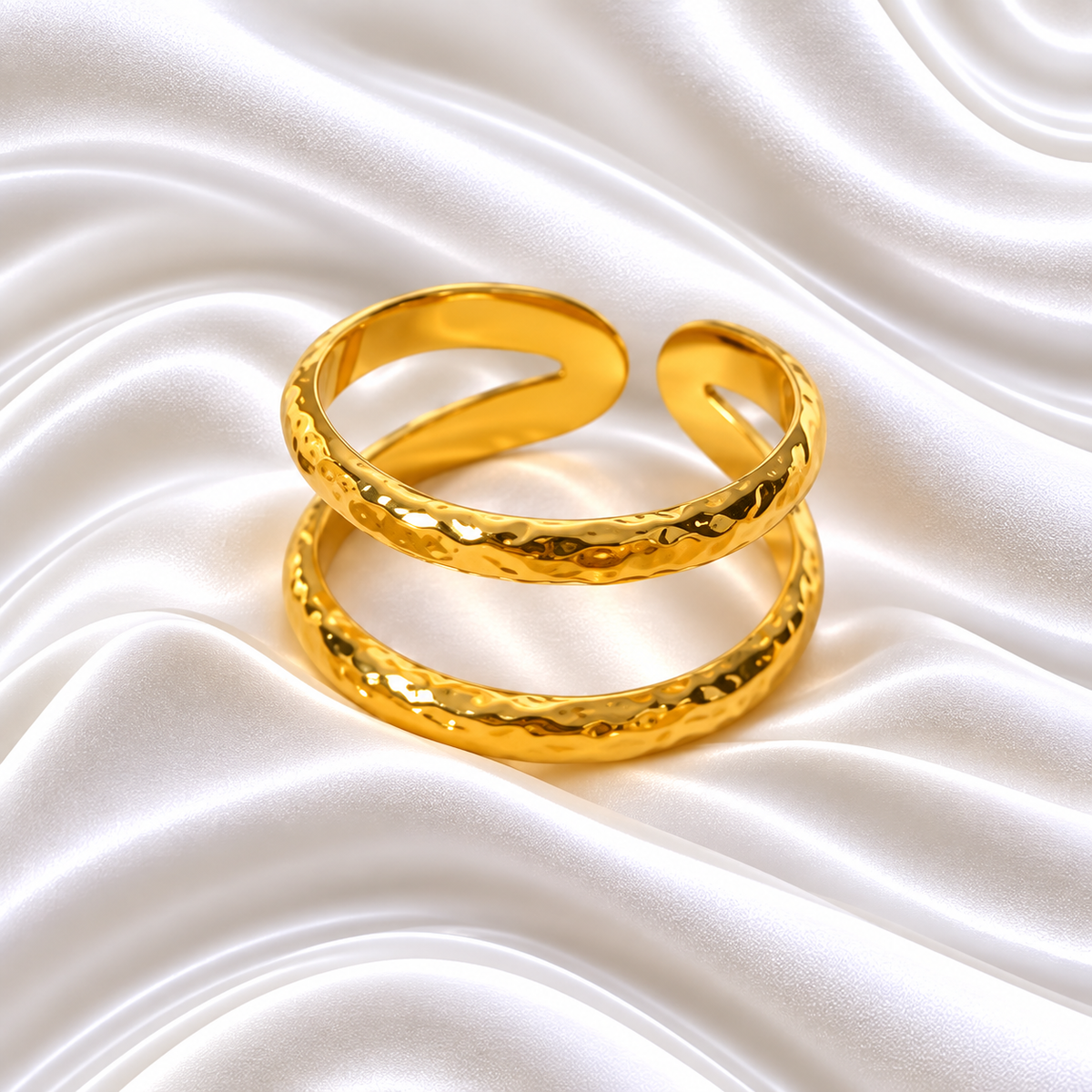 Yasmine Ring - 18k Gold Plated