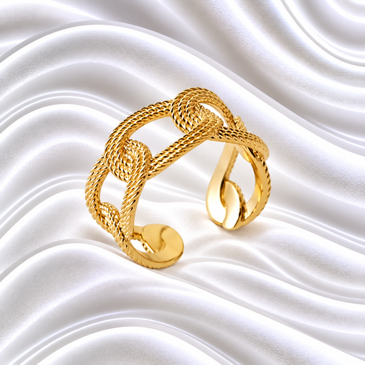 Leylo Ring - 18k Gold Plated