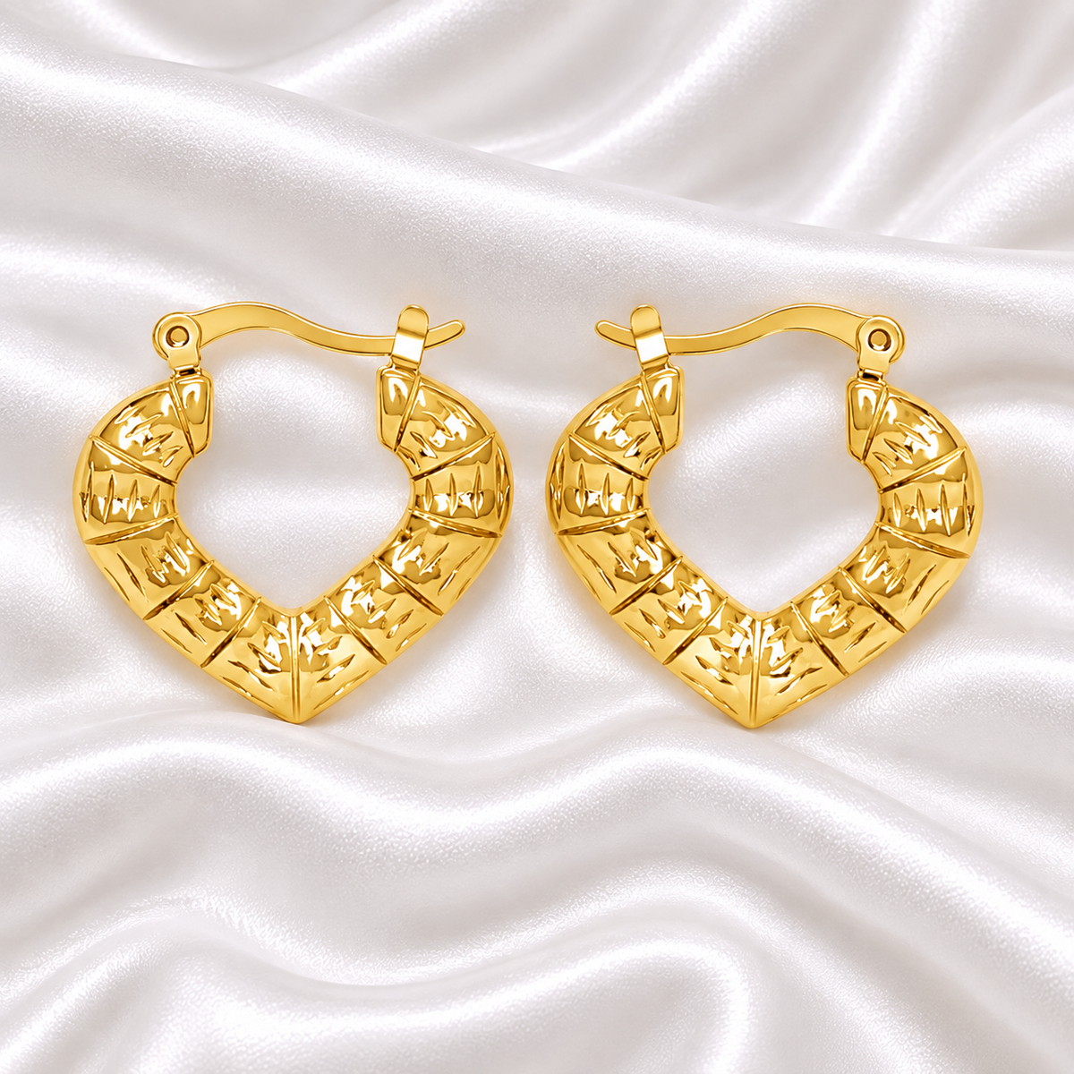 Assya earrings - 18k Gold Plated