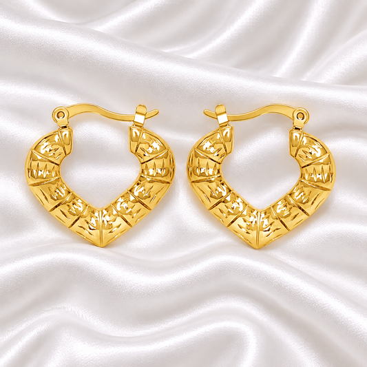Assya earrings - 18k Gold Plated